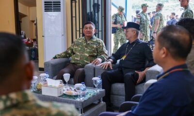 Kunker ke Malinau, Menhan Sjafrie Tinjau Yonif TP 921/Alang Impang dan Tegaskan Peran Prajurit di Perbatasan