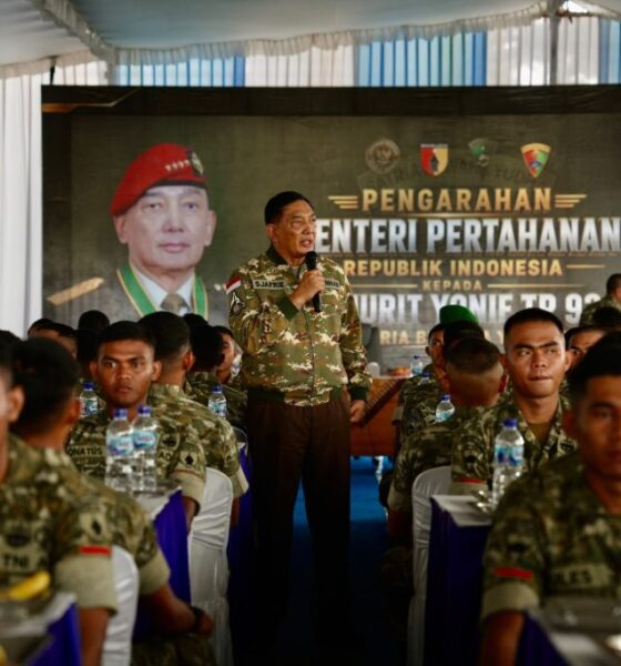 Kunker ke Pacitan, Menhan Sjafrie Tinjau Yonif TP 934/Satria Buwana Yudha: Teladani Rute Perjuangan Panglima Besar Soedirman