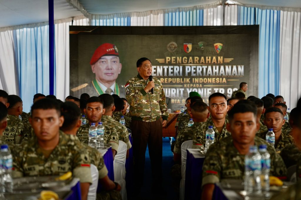 Kunker ke Pacitan, Menhan Sjafrie Tinjau Yonif TP 934/Satria Buwana Yudha: Teladani Rute Perjuangan Panglima Besar Soedirman