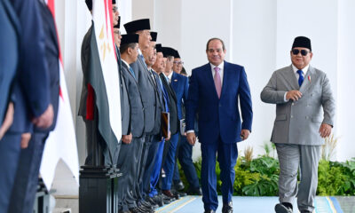 Menhan Dampingi Presiden Dalam Pertemuan Bilateral dengan Presiden Republik Arab Mesir