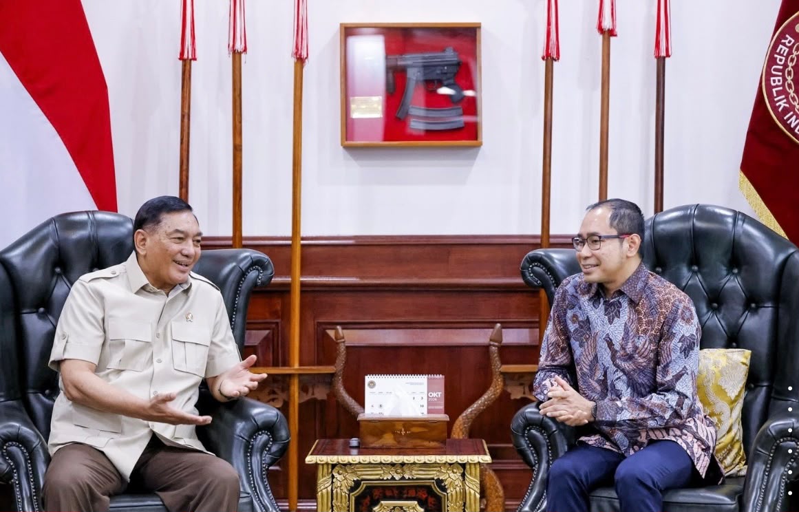 Menhan RI Terima Kunjungan Duta Besar RI untuk Persatuan Emirat Arab (PEA), Bahas Penguatan Kerja Sama Pertahanan