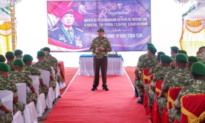 Menhan Sjafrie Tinjau Yonif TP 930/Toda Tebi: “Kalian Adalah Prajurit Bhinneka Tunggal Ika, Pengawal Kedaulatan di Tanah Sumba”