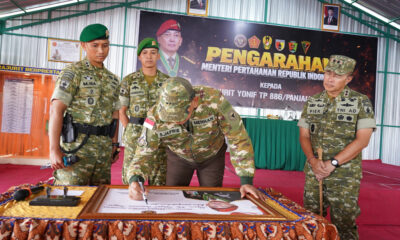 Menhan Tinjau Yonif TP 886/PJ di Tulungagung, Tekankan Kesiapsiagaan Prajurit Hadapi Risiko Kebakaran dan Kemampuan Tempur