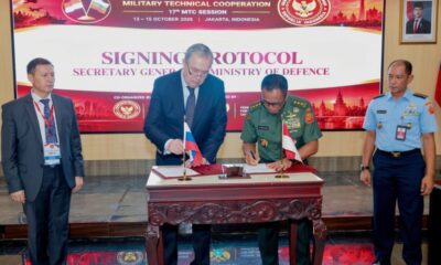 Sekjen Kemhan Resmi Tutup MTC ke-17 RI–Rusia, Dorong Penguatan Kerja Sama Teknik Militer dan Industri Pertahanan