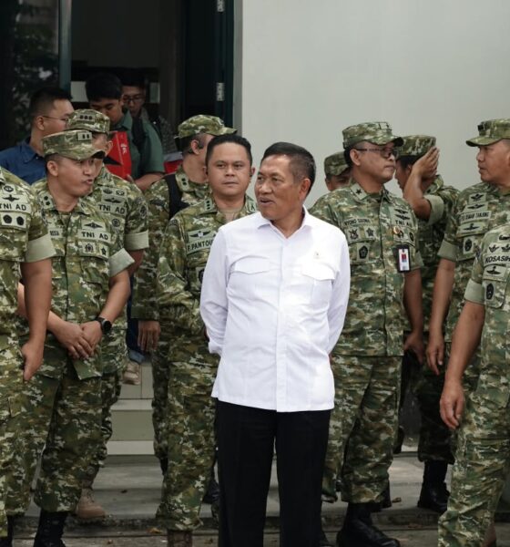 Wamenhan Tinjau Area Gudang Utara Kodam III/Siliwangi